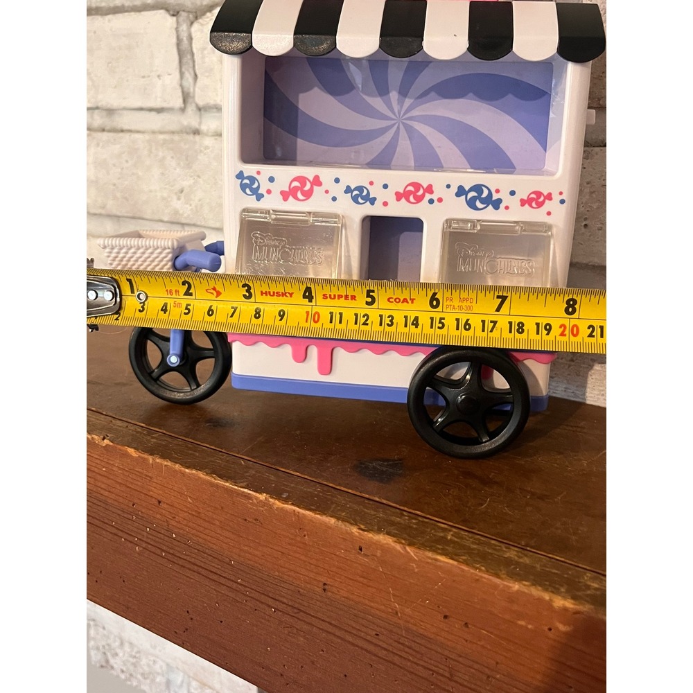 Disney Munchlings Candy Cart Playset by Just Play Cart Only WORKS! - Picture 8 of 9